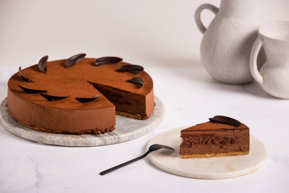 Chocoladetruffeltaart