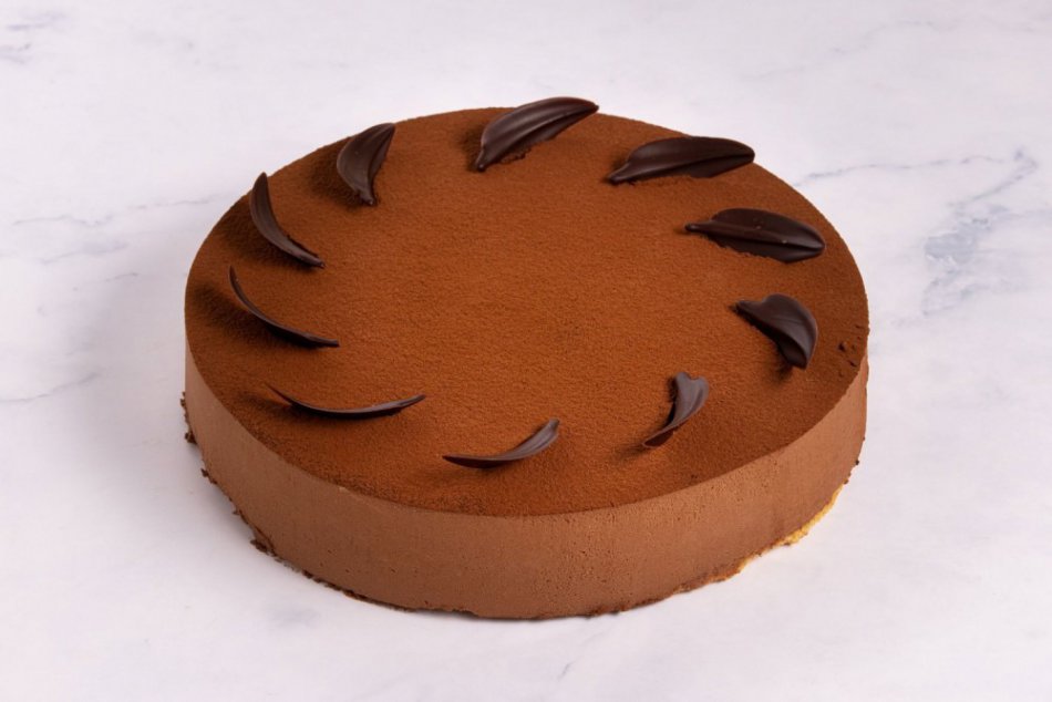 Chocoladetruffeltaart