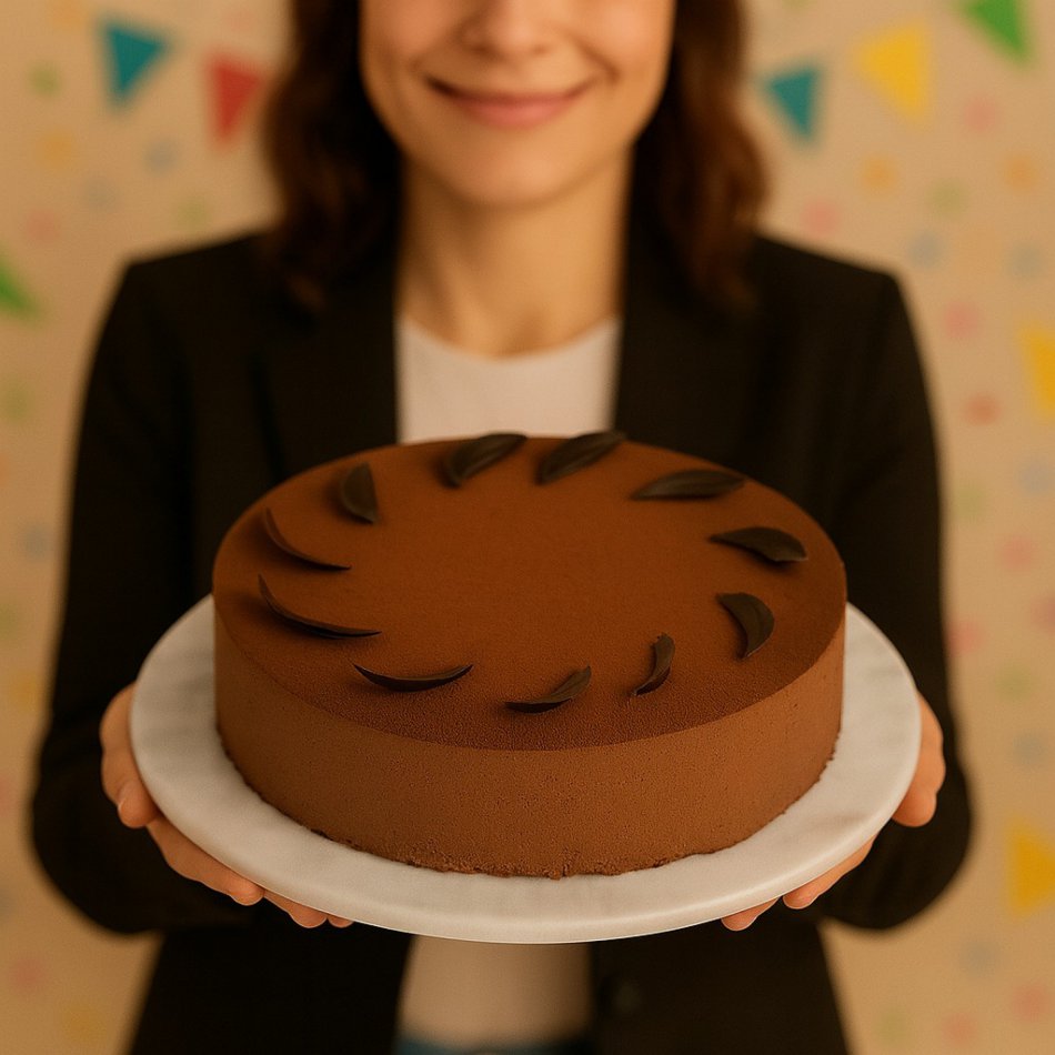 Chocoladetruffeltaart