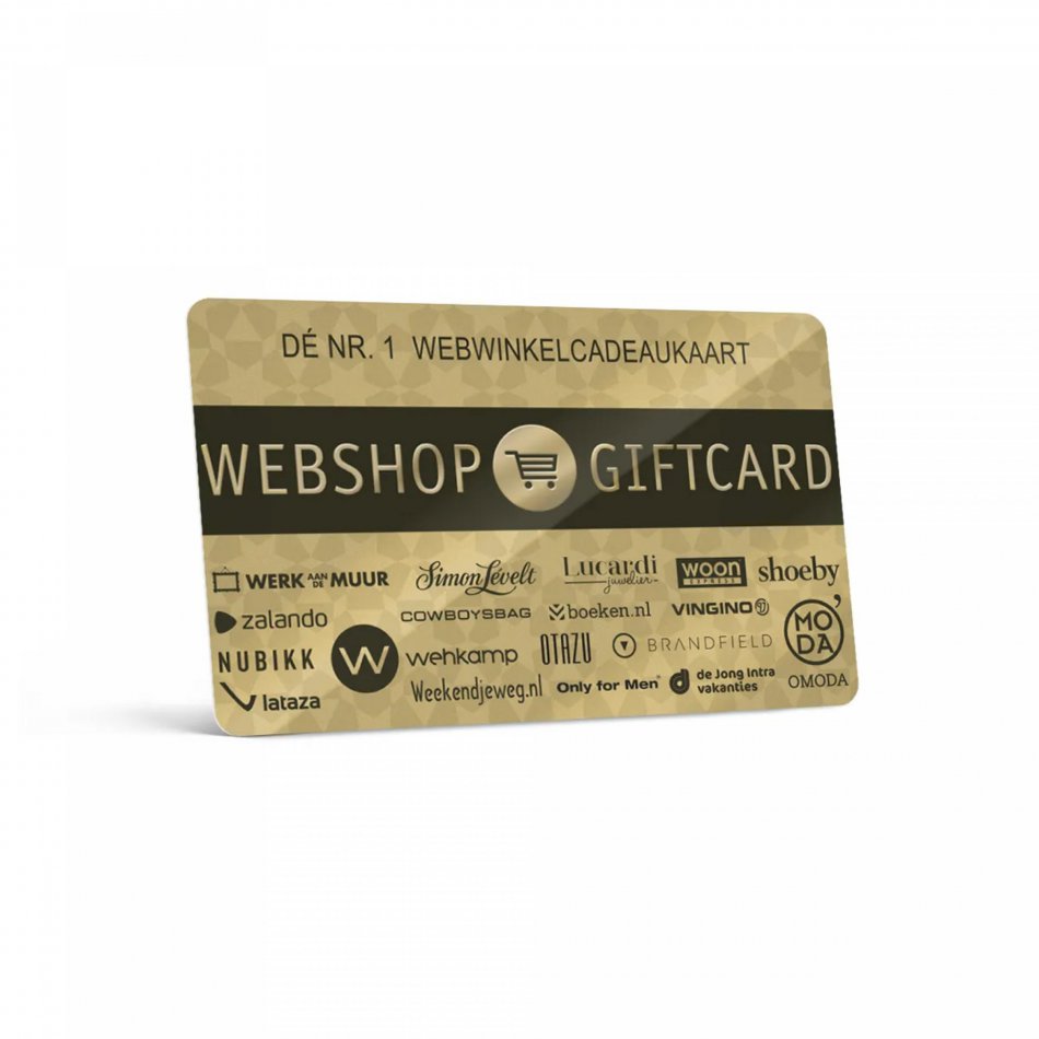 Webshop Giftcard 25 euro