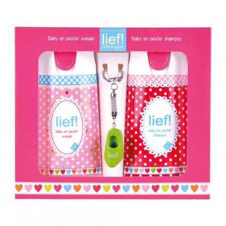 LIEF! BABY SHAMPOO & DOUCHEGEL CADEAUSET GIRL