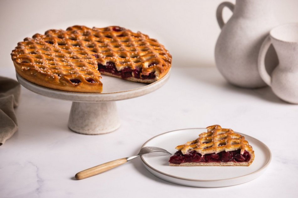 Kersen vlaai 10 personen