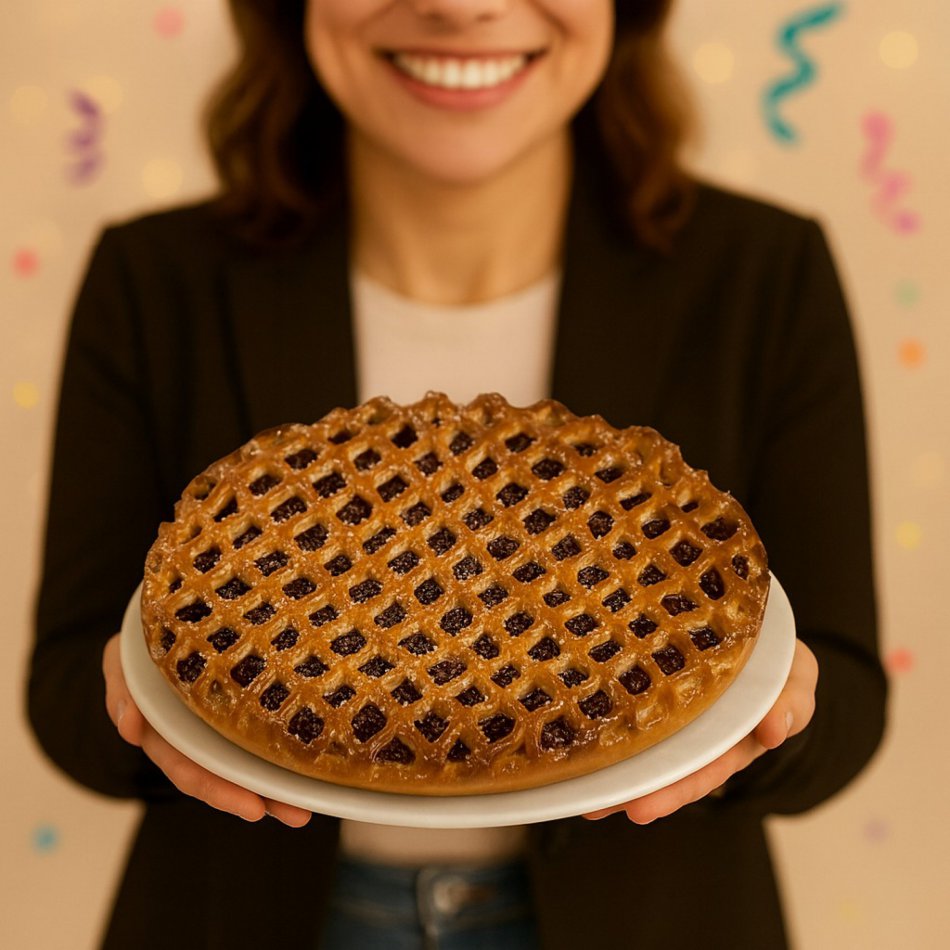 Kersen vlaai 10 personen
