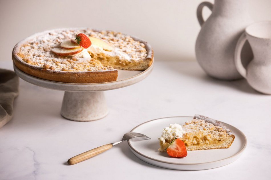 Appelkruimelvlaai 10 personen
