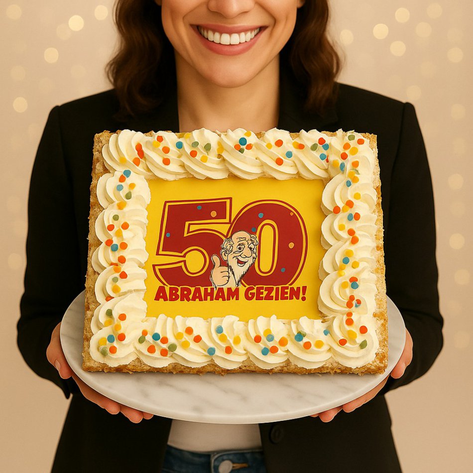 Abraham Slagroomtaart 20 personen