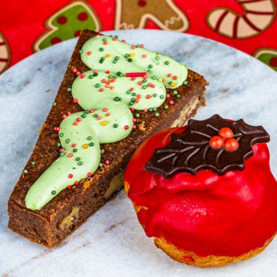 Kerstboom Brownies 12 stuks