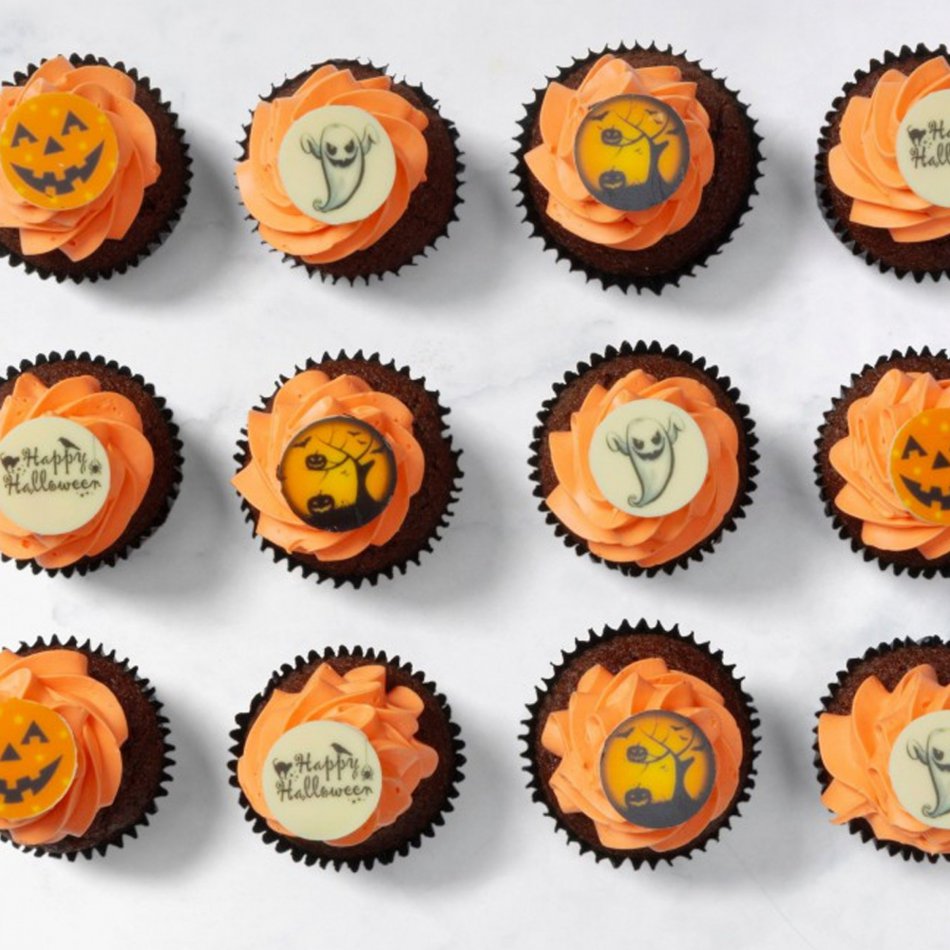 Halloween cupcakes 12 stuks