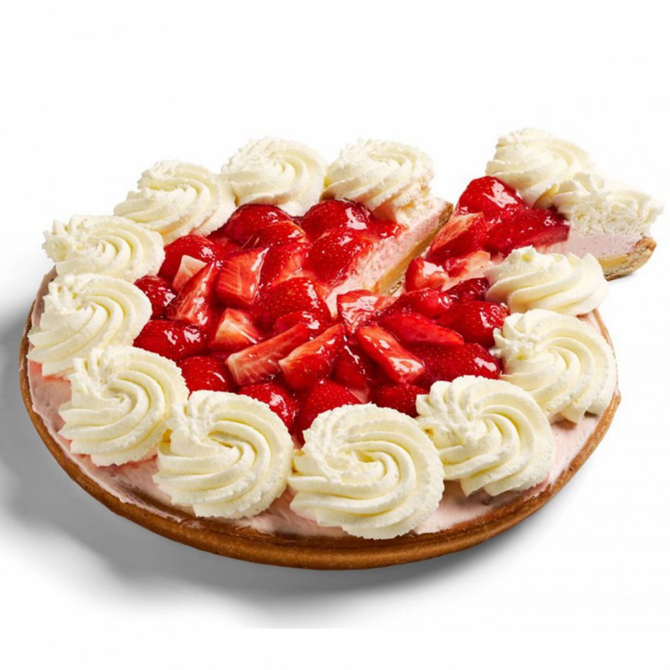 Aardbeienvlaai 10 personen