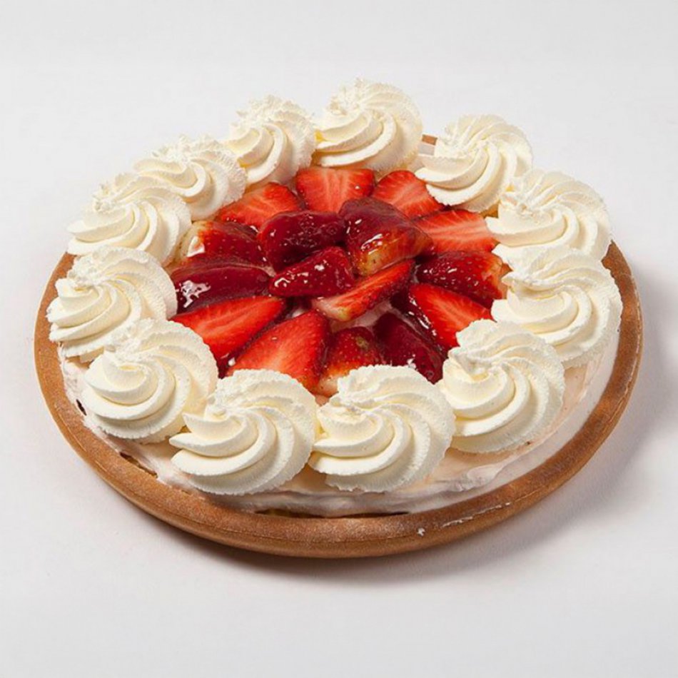 Aardbeienvlaai 10 personen