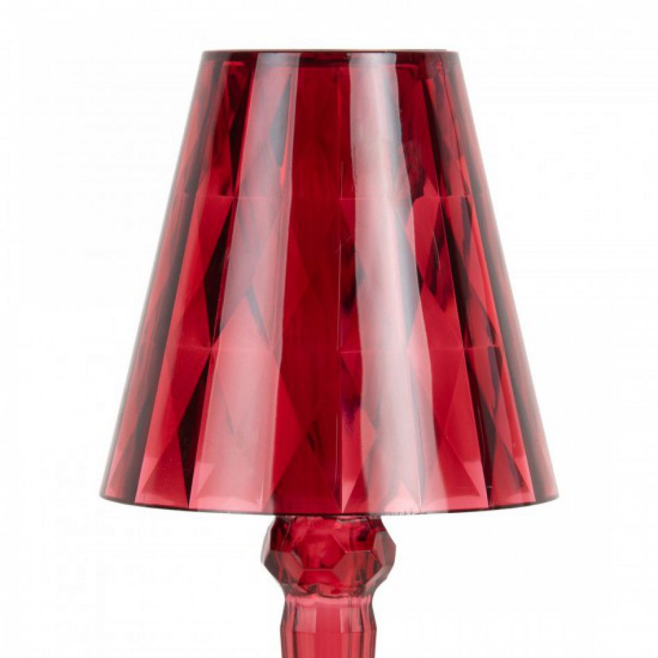 Table lamp Gem LED red