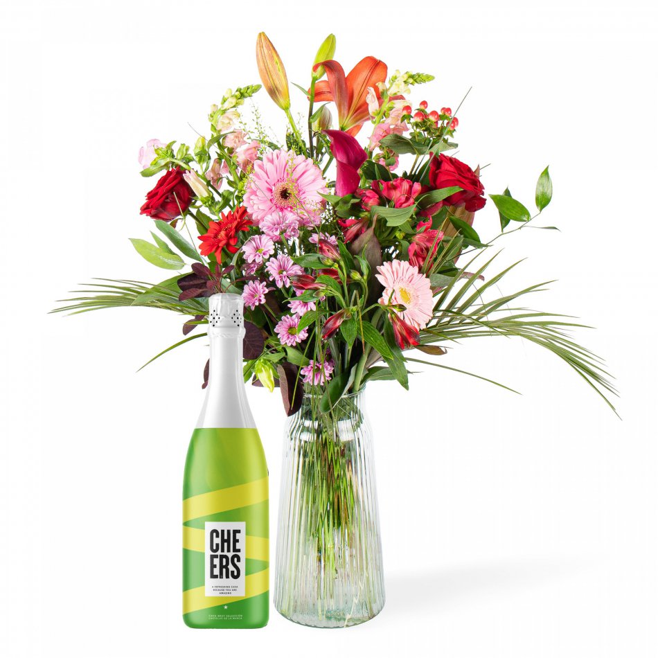 Cheers boeket Silke XL